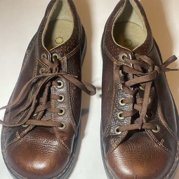 Dr. Martins Shoes Men's Size 12 Brown Leather Rohan Oxford Lace Up Chunky - Picture 1 of 5